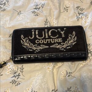 Juicy Couture Black Continental Wallet